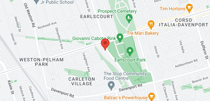 map of #1 -112 CALEDONIA PARK RD